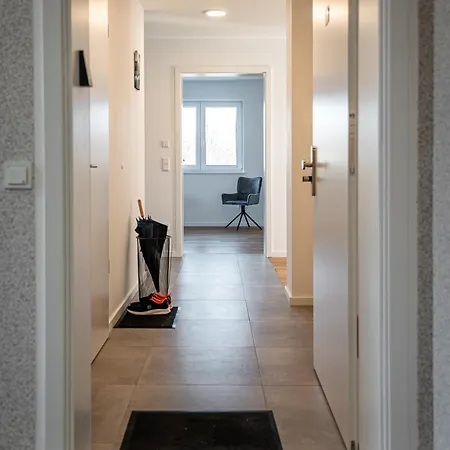 Aparthome Eching Deluxe Near Munich Airport شقة